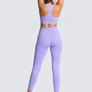 Conjunto de Yoga Personalizado con Logotipo, Material de Primera Calidad, Nuevo Modelo, Fabricación en Fábrica, Servicios OEM, Diseño de Ropa Deportiva Transpirable, Informal, 100% Algodón - Product Image 3