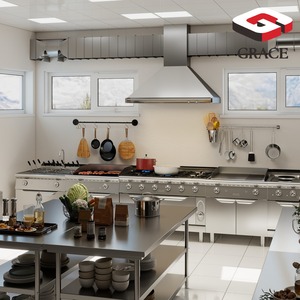 Équipement de <span class=keywords><strong>cuisine</strong></span> <span class=keywords><strong>professionnel</strong></span> en acier inoxydable certifié CE NSF, <span class=keywords><strong>fabricant</strong></span> d'équipements de restauration pour hôtels et restaurants - Product Image 2