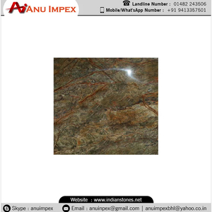 Comprar piedra de mármol verde Bidasar natural de alta calidad fabricantes indios - Product Image 5