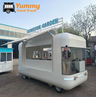Remolque de Comida Rápida, Camión de Comida Móvil, Equipamiento de Cocina Completamente Equipado, Remolques de Comida con Equipamiento de Cocina Completo