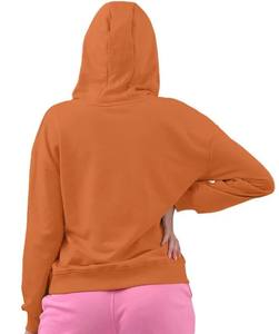 Ropa de mujer Sudaderas con capucha de talla grande Sudaderas transpirables de Pakistán High Street Style Pullover Logotipo personalizado Sudaderas con capucha de algodón - Product Image 2