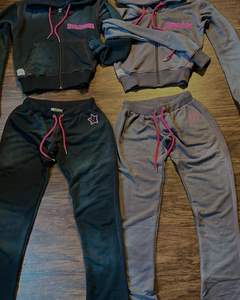 ชุดวอร์มสำหรับผู้ชายชุดวอร์มใส่สบายสีพื้น - Product Image 2