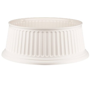 Falda de árbol de sauce con base de 21 pulgadas de diámetro para decoraciones navideñas Collar de árbol Anillo de árbol de Navidad de metal - Product Image 3