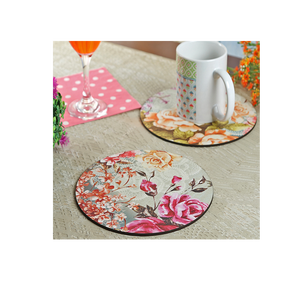 Dessous de plat en MDF de haute qualité imprimés Boîte en papier avec logo personnalisé écologique Dessous de plat en MDF moderne Sous-verre au prix le plus bas - Product Image 6