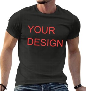 T-shirts pour hommes imprimés double face vierges personnalisés 100% coton écologique Vintage grande taille hauts surdimensionnés Logo avant votre - Product Image 6