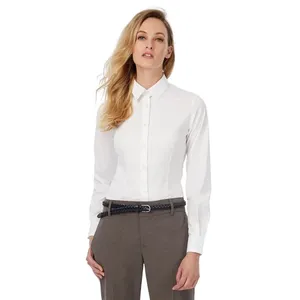Polo personnalisé noir pour femme LSL – Article promotionnel - Product Image 1