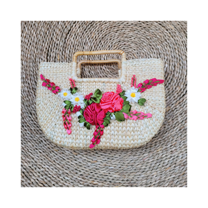 High Quality Water Hyacinth Women <b>Bag</b> with <b>Cheap</b> Price, Eco-friendly Handicraft Made in Viet Nam - Product Image 1