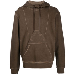 เสื้อฮู้ดผ้าฝ้ายโอเวอร์ไซส์สำหรับผู้ชายเสื้อมีฮู้ดแบบสวมหัวทรงโอเวอร์ไซส์ออกแบบโลโก้ได้ตามต้องการ - Product Image 5