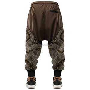Pantalones Holgados con Estampado Personalizado, Ropa Urbana para Hombre, Suministro al por Mayor - Product Image 2