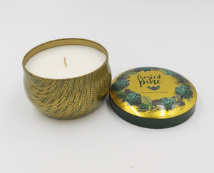 Bougies en boîte de conserve personnalisées de luxe, cire de noix de coco et de soja, noël, nouvel an, mariage, décoration de maison, marque privée, vente en gros de fêtes au Vietnam - Product Image 6