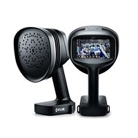 Caméra d'imagerie acoustique industrielle FLIR Si1-LD avec support OEM/ODM, construction en acier/aluminium/plastique, détection de fuites d'air comprimé