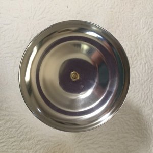 Organizador de almacenamiento de conos de helado de metal plateado Acabado pulido Perfecto para exhibir en tiendas, fiestas y bodas - Product Image 3