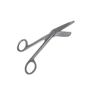 Instrumento Dental, tijeras quirúrgicas de acero inoxidable, tijeras de vendaje de operación, tijeras de borde de corte recto - Product Image 4