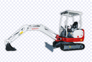 รถขุดขนาดเล็ก Takeuchi TB320 รุ่นคอมแพค พร้อมมอเตอร์และปั๊ม น้ำหนัก 566 กก. ผลิตในญี่ปุ่น เหมาะสำหรับงานเกษตรและก่อสร้าง - Product Image 2