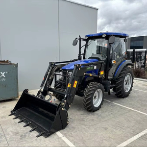 LOVOL M604 TB-2 Neuer 60 PS Kabinen traktor 4WD Frontlader Rad traktor Farm Getriebe motor Pumpen lager Motor kern 50 PS - Product Image 1