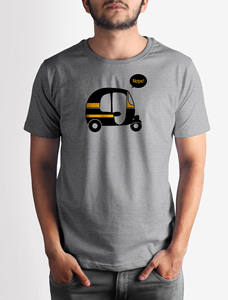 T-Shirt personnalisable de haute qualité doux anti-boulochage Cool motif floral unisexe formel écologique respirant utilisation promotionnelle - Product Image 6