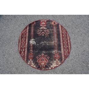 Tradicional marrón rojo Vintage Kilim alfombra turca área grande 9x12 rectángulo Patchwork 10mm látex de lana para decoración de habitación de pasillo - Product Image 1