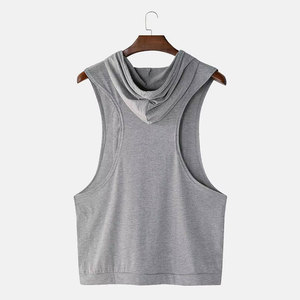 Camisetas Deportivas de Alta Calidad para Hombre, Transpirables, Formales, sin Mangas, con Bolsillo, para Entrenamiento - Product Image 5