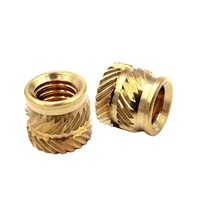 OEM Custom Brass Threaded Inserts Brass for Plastic Molding Competitive Factory Direct Pricing Bulk Supply