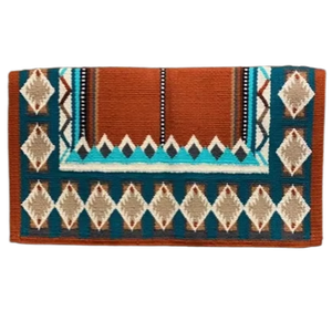 Tapis de selle en laine de qualité supérieure pour chevaux occidentaux Couleurs personnalisées et offre de marque en vrac pour les acheteurs mondiaux en gros - Product Image 1