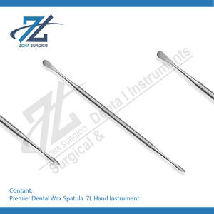 Spatule en cire dentaire Premier 7L Instrument manuel certifié CE Kit de détartreur chirurgical réutilisable manuel - Product Image 2