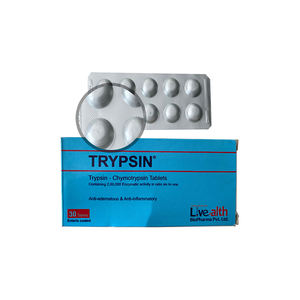 2024 nuevas tabletas de quimotripsina de extracto de hierba alta directo al por mayor del proveedor de suministros sanitarios - Product Image 1