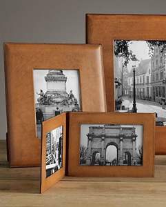 Marco de Fotos de Cuero para Decoración de Pared y Mesa, Personalización Hecha a Mano, Portafotos de Cuero de Bajo Costo, Venta al por Mayor - Product Image 1