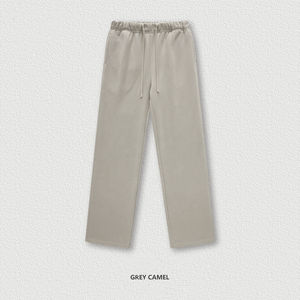 Pantalones Deportivos Casuales Unisex para Hombre, al por Mayor, con Botones, Cintura Media, de Algodón, Servicio OEM Personalizado - Product Image 5