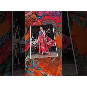 Conjunto de traje de lino bordado para mujer-MPrints Sprint Summer'26 D-2907-B TC-1606 - Product Image 2