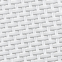 Rotin en plastique PP de haute qualité fabriqué en Italie, certifié ISO9001, style moderne, écologique, résistant aux UV, imperméable, pour salle à manger et hôpital