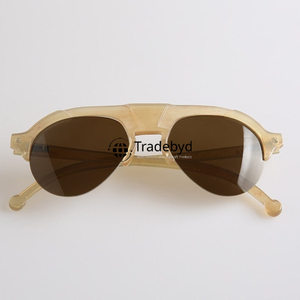 Gafas ópticas de cuerno hechas a mano con marco de cuerno de búfalo real para amantes de la moda elegante de Tradebyd - Product Image 2