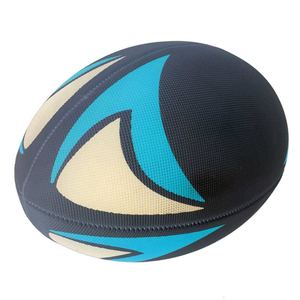 Pelota de Rugby hecha a medida de alta calidad, pelota de Rugby de cuero cosida a máquina para uso promocional, entrenamiento escolar y actividades deportivas - Product Image 5