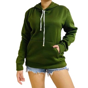 Sudadera con capucha para hombre, con Logo personalizado en blanco, talla grande, algodón, poliéster, venta al por mayor - Product Image 1