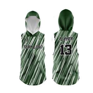 Maillots de football américain à capuche personnalisés 7v7 pour hommes, uniformes pour jeunes et adultes, polyester, football américain 7 contre 7, tailles plus grandes - Product Image 3