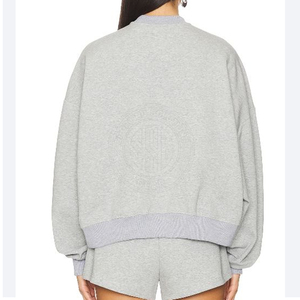Women <b>Mock</b> <b>Neck</b> Sweatshirt Simple Soft Cotton <b>Top</b> Casual Wear Daily Outfit Winter Fashion Use Women <b>Mock</b> <b>Neck</b> Sweatshirt - Product Image 4