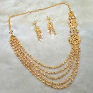 Conjunto de joyería fina Kalyani collar de latón 1108186 elegante y elegante - Product Image 1