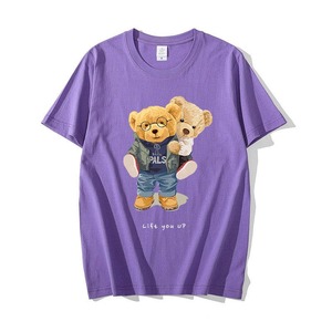 T-shirt personnalisé en coton de haute qualité pour hommes impression de t-shirts épais vierges t-shirts pour hommes - Product Image 6