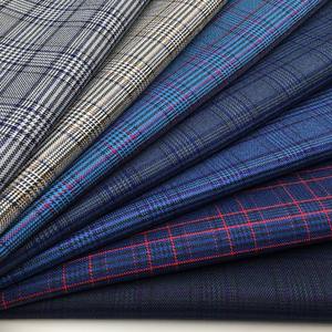 ผ้าทวิลล์ขายส่ง ผ้ากันยับสำหรับซับในเสื้อโค้ทผู้ชาย ผ้าทวิลล์ผสมโพลีเอสเตอร์สำหรับตัดเย็บเสื้อผ้า - Product Image 2