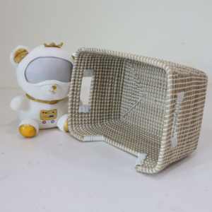 Cesta Rectangular de Pasto Marino - Product Image 3