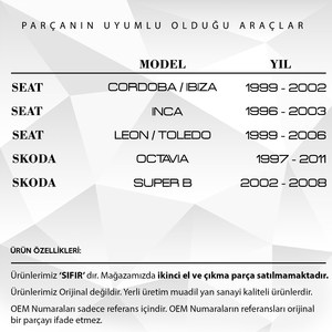 ปลั๊กฝาครอบเครื่องยนต์สำหรับ VW Golf, A3 Audi, ที่นั่ง, Skoda, 2ชิ้น - Product Image 4