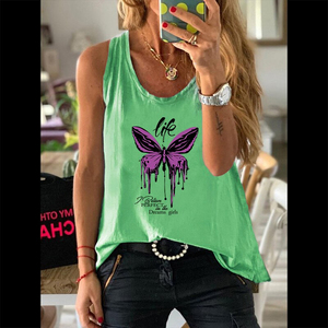 Wholesale for Woman Sublimation tank <b>Top</b> Polyester Custom logo Essentials Women's Slim-Fit Tank - Product Image 3