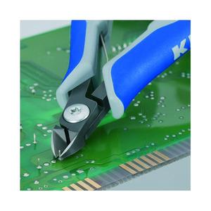 Cortador Diagonal de Precisión Knipex para Electrónica, Acabado Pulido con Cabeza Pulida, Empuñaduras Multicomponentes en los Mangos, Alta Calidad - Product Image 3