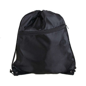 <b>Heavy</b> <b>Duty</b> Drawstring DIY <b>Backpack</b> Bags with Tote & Side Zip Pockets 30-40L Capacity for Outdoor Activities - Product Image 3