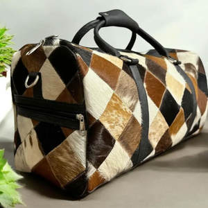 กระเป๋าเดินทางหนังวัวแท้สไตล์วินเทจสำหรับผู้ชาย ราคาขายส่ง วัสดุทนทาน กันลม - Product Image 6