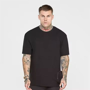 2025 Camiseta de manga corta Vintage Unisex nueva llegada logotipo personalizado peso pesado 100% algodón Top moda alta venta para hombres - Product Image 4