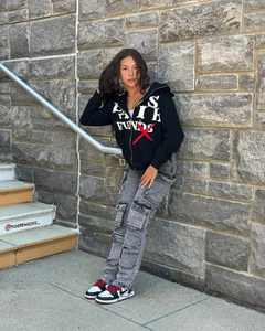 Sudadera con capucha de gran tamaño unisex personalizada parche bordado serigrafiado Logotipo de peso pesado grueso forro polar recortado cremallera 100% algodón hombres sudaderas con capucha - Product Image 1