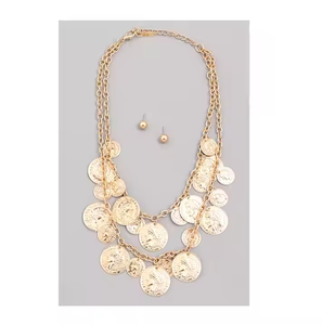 À la mode moderne et traditionnel en laiton collier en or bijoux pour femmes à la main pendentif de mariage de haute qualité vente en vrac - Product Image 1