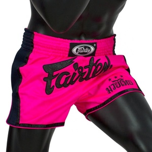 Shorts de boxe Muay Thai personnalisés imprimés, en satin doux, respirants, pour l'entraînement et l'usage quotidien des hommes - Product Image 2