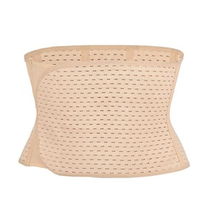 Ceinture de soutien de <span class=keywords><strong>taille</strong></span> respirante post-partum Abdomen minceur Shaper récupération ceinture de reliure pelvienne après avoir donné naissance Wrap BellyBand - Product Image 1