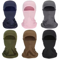Bonnet d'hiver et d'automne personnalisé avec logo, design tendance, pour cagoule imprimée, en polyester noir, couvre-visage à motif courant